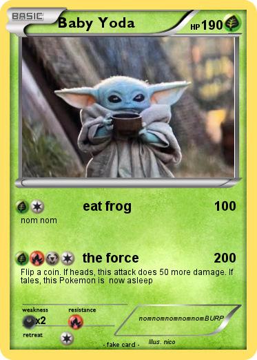 Pokemon Baby Yoda
