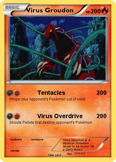 Pokemon Virus Groudon