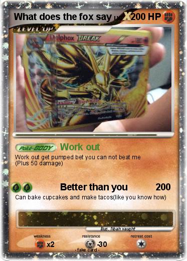 Pokemon What does the fox say