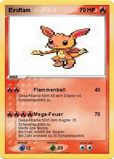 Pokemon Evoflam