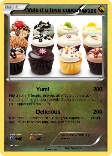 Pokemon Vote if u love cupcakes