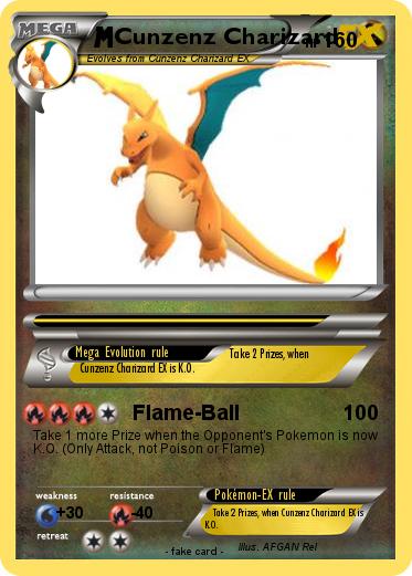 Pokemon Cunzenz Charizard