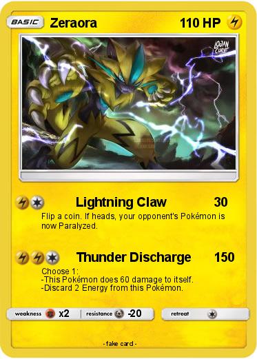 Pokemon Zeraora