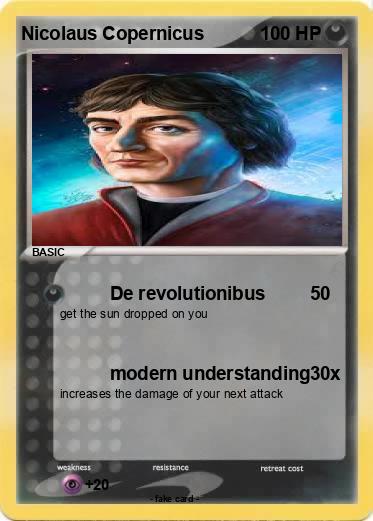 Pokemon Nicolaus Copernicus