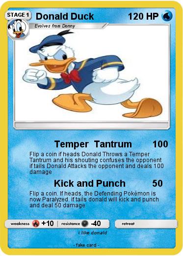 Pokemon Donald Duck