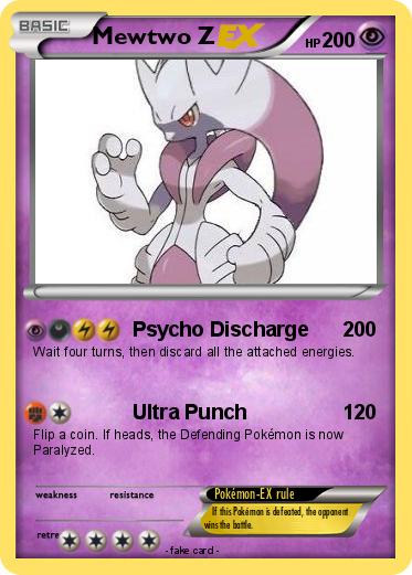 Pokemon Mewtwo Z