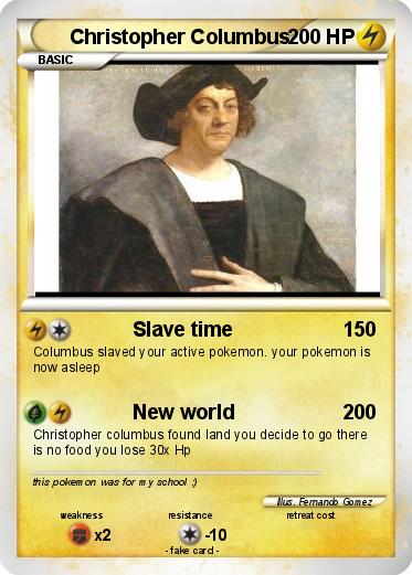 Pokemon Christopher Columbus