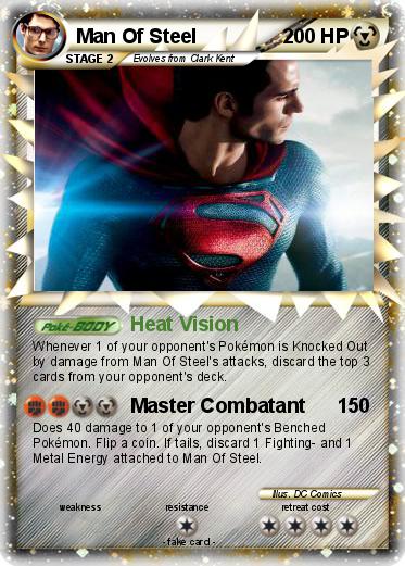 Pokemon Man Of Steel