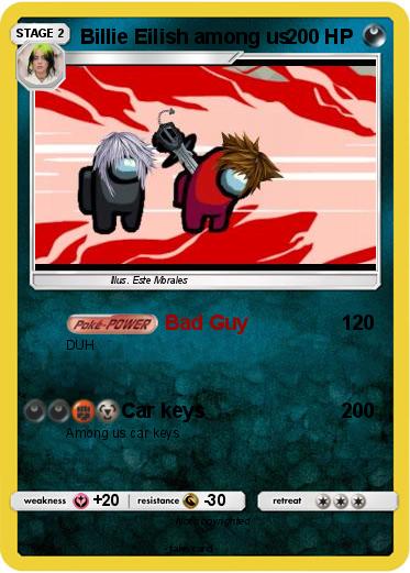 Pokemon Billie Eilish among us