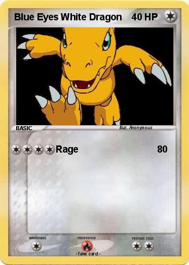 Pokemon Blue Eyes White Dragon