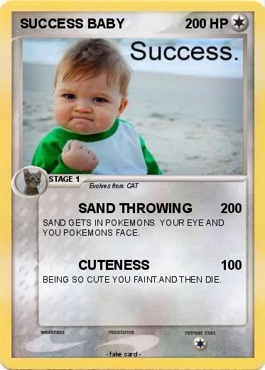 Pokemon SUCCESS BABY