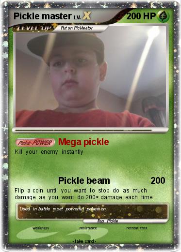 Pokemon Pickle master