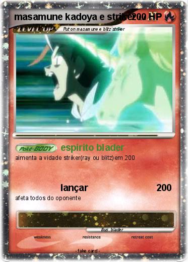 Pokemon masamune kadoya e striker