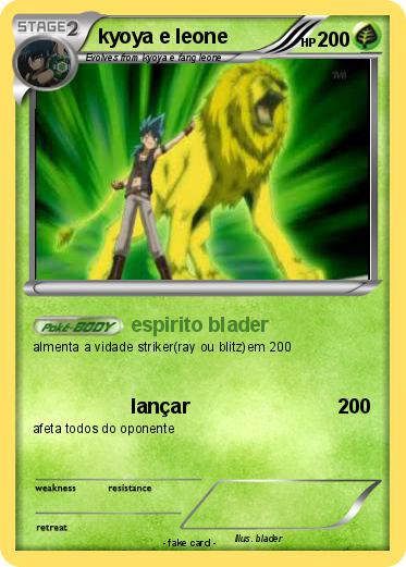 Pokemon kyoya e leone