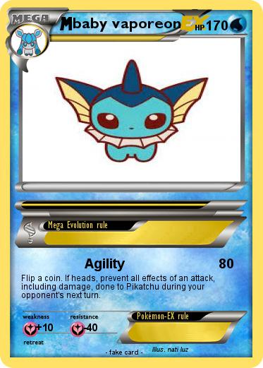 Pokemon baby vaporeon