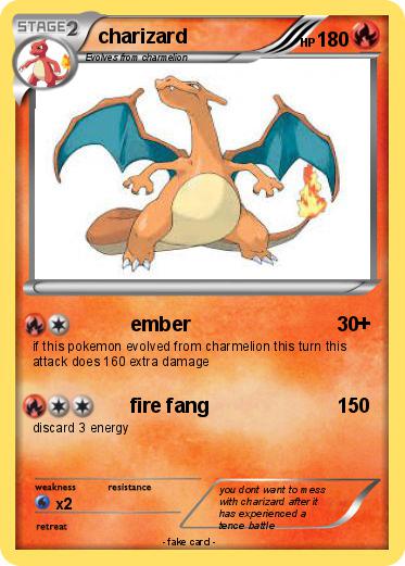 Pokemon charizard
