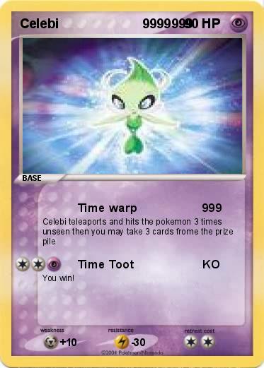 Pokemon Celebi                       9999999