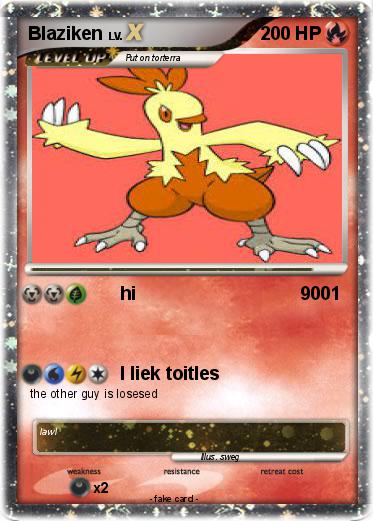 Pokemon Blaziken