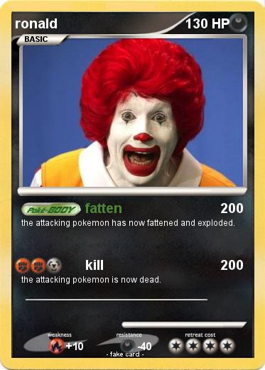 Pokemon ronald