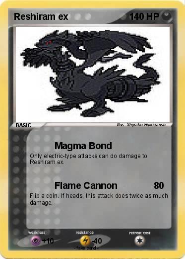 Pokemon Reshiram ex