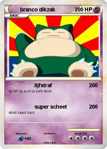 Pokemon branco dikzak