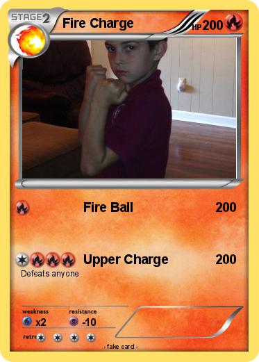 Pokemon Fire Charge