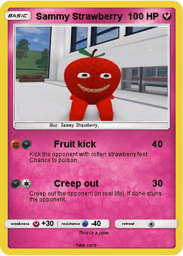 Pokemon Sammy Strawberry