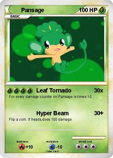 Pokemon Pansage