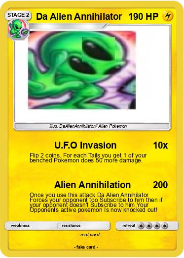 Pokemon Da Alien Annihilator