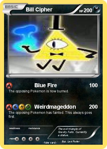 Pokemon Bill Cipher