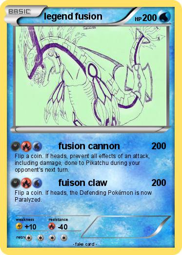Pokemon legend fusion
