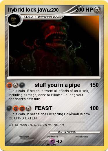 Pokemon hybrid lock jaw