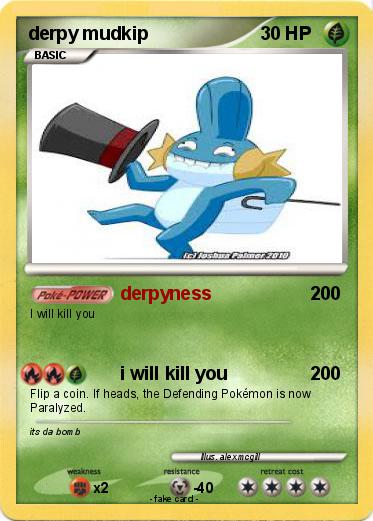 Pokemon derpy mudkip