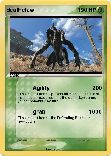 Pokemon deathclaw