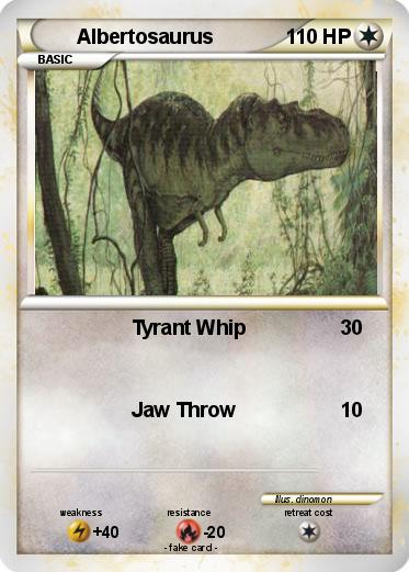 Pokemon Albertosaurus