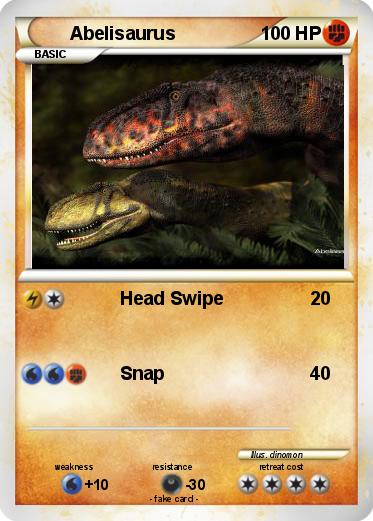 Pokemon Abelisaurus