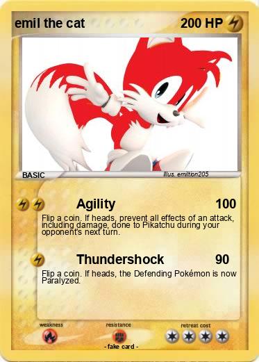 Pokemon emil the cat