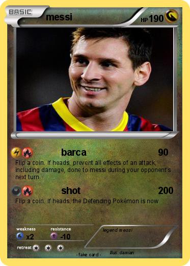 Pokemon messi