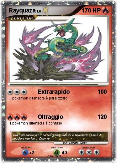 Pokemon Rayquaza