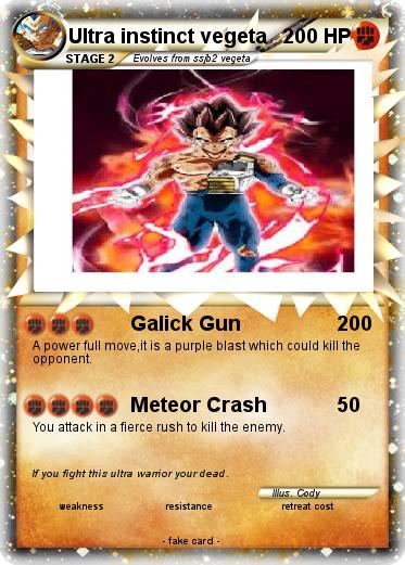 Pokemon Ultra instinct vegeta