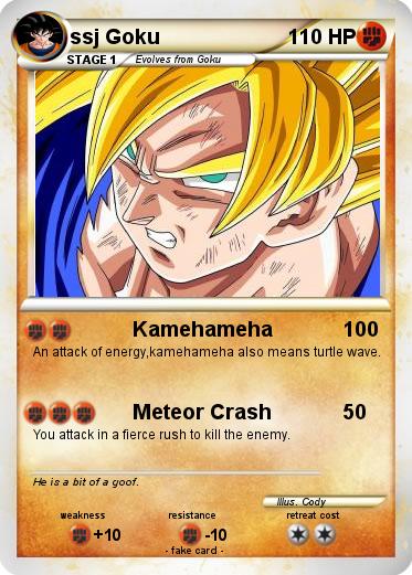 Pokemon ssj Goku