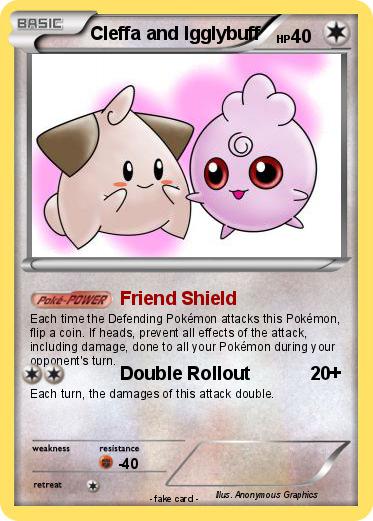 Pokemon Cleffa and Igglybuff Pokemon Cleffa and Igglybuff