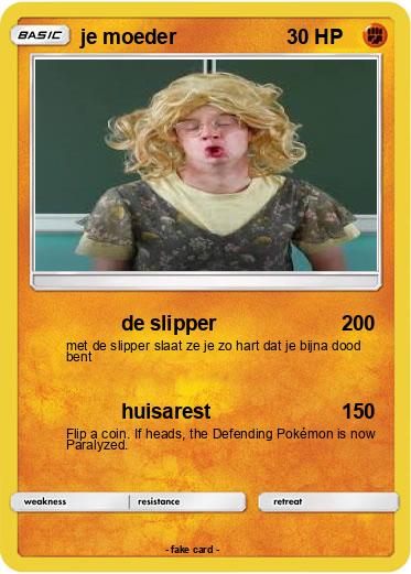 Pokemon je moeder