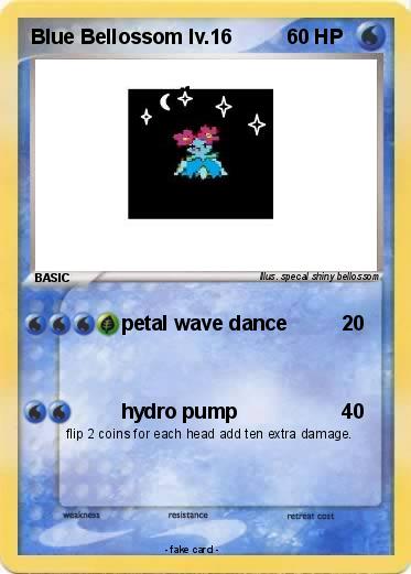 Pokemon Blue Bellossom lv.16