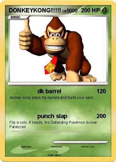 Pokemon DONKEYKONG!!!!!!