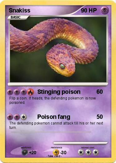 Pokemon Snakiss