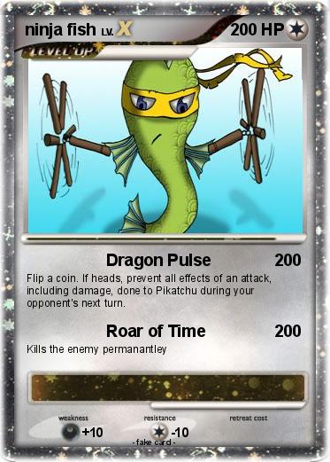 Pokemon ninja fish
