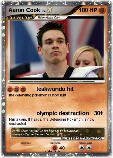 Pokemon Aaron Cook
