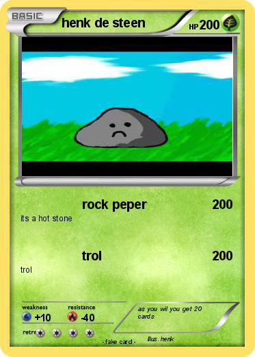 Pokemon henk de steen