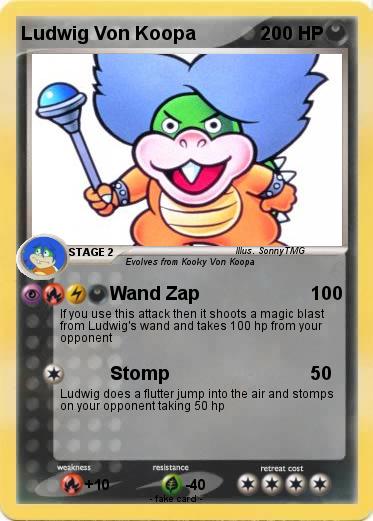Pokemon Ludwig Von Koopa